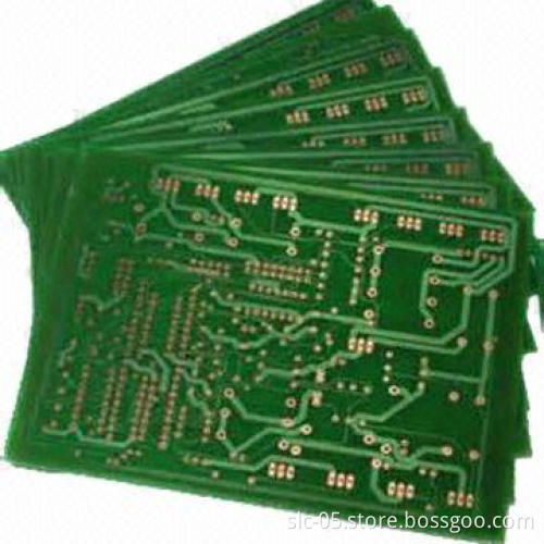 4-layer FR-4 PCBs, 1.5mm Thickness Board and Surface Chem Ni/Au with Solder Mask Green